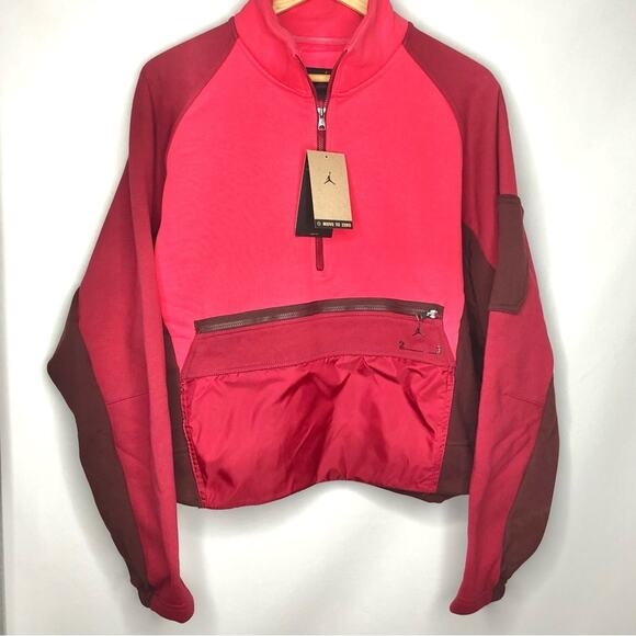 NWT Nike Jordan 23 Engineered Fleece Top Women’s L - Picture 3 of 7